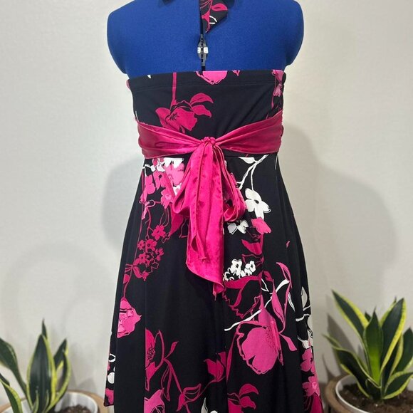 Speechless Women's Black and Pink Dress - Picture 4 of 5
